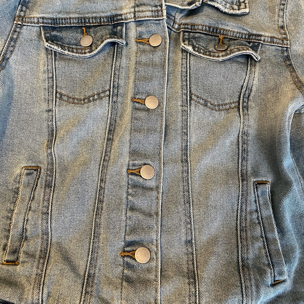 Universal Thread Jean Jacket Coat Small Spring/Fa… - image 6